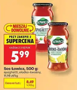 Biedronka Sos Łowicz, 500 g oferta