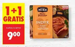 Biedronka Indyk w sosie maślano-koperkowym oferta
