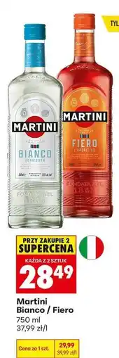 Biedronka MARTINI BIANCO, FIERO oferta