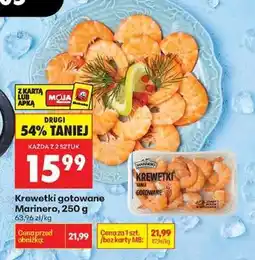 Biedronka Krewetki gotowane Marinero 250 g oferta