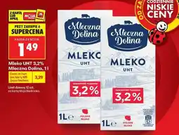 Biedronka Mleko UHT 3,2% Mleczna Dolina, 1 l oferta