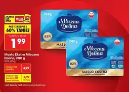 Biedronka Masło Ekstra Mleczna Dolina 200 g oferta