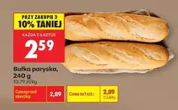 Biedronka Bułka paryska 240 g oferta