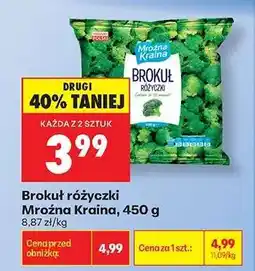 Biedronka Brokuł różyczki Mroźna Kraina, 450 g oferta