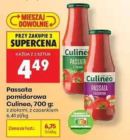 Biedronka Passata pomidorowa Culineo, 700 g oferta