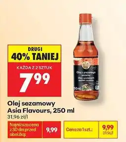 Biedronka Olej sezamowy Asia Flavours, 250 ml oferta