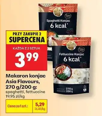 Biedronka Makaron konjac Asia Flavours, 270 g/200 g oferta