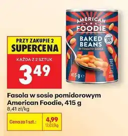 Biedronka Fasola w sosie pomidorowym American Foodie, 415 g oferta