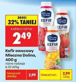 Biedronka Kefir owocowy Mleczna Dolina, 400 g oferta