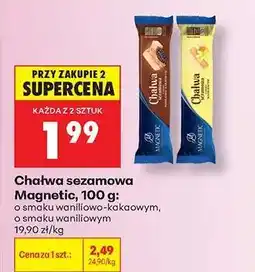 Biedronka Chałwa sezamowa Magnetic, 100 g oferta