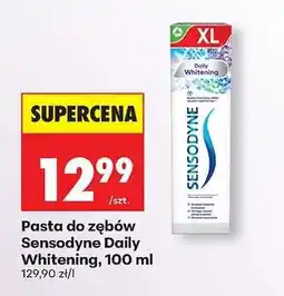 Biedronka PASTA DO ZĘBÓW SENSODYNE DAILY WHITENING, 100 ML oferta