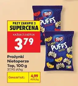 Biedronka Prażynki Nietoperze Top, 100 g oferta