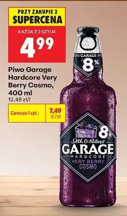 Biedronka Piwo Garage Hardcore Very Berry Cosmo, 400 ml oferta