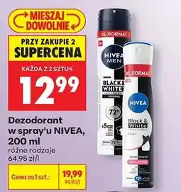 Biedronka Dezodorant w spray'u NIVEA , 200 ml oferta