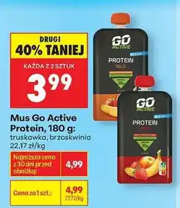 Biedronka Mus Go Active Protein, 180 g oferta