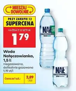 Biedronka WODA NAŁĘCZOWIANKA 1,5 L oferta