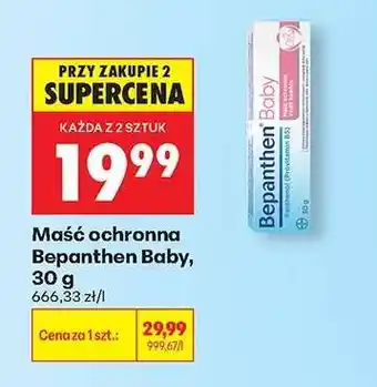 Biedronka Maść ochronna Bepanthen Baby, 30 g oferta