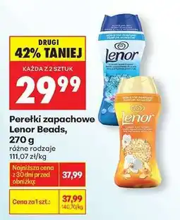 Biedronka Perełki zapachowe Lenor Beads, 270 g oferta