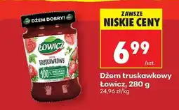 Biedronka Dżem truskawkowy Łowicz, 280 g oferta