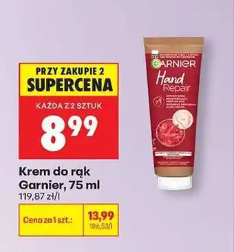 Biedronka Krem do rąk Garnier, 75 ml oferta