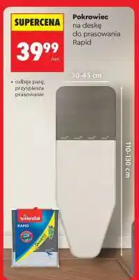Biedronka Pokrowiec na deskę do prasowania Rapid oferta