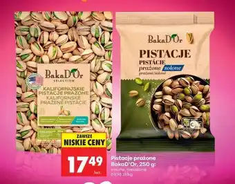 Biedronka Pistacje prażone BakaD’Or, 250 g oferta