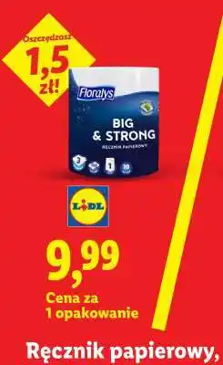 Lidl Floralys Big & Strong Ręcznik papierowy oferta