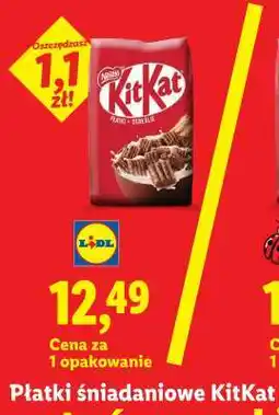 Lidl Płatki śniadaniowe KitKat oferta