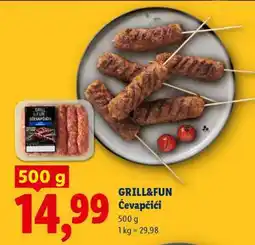 Lidl GRILL&FUN Ćevapčići oferta