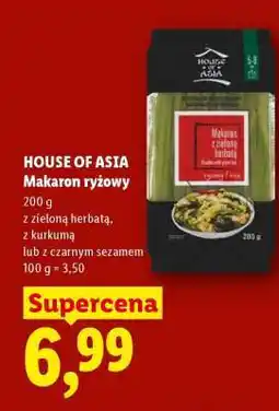 Lidl HOUSE OF ASIA Makaron ryżowy oferta