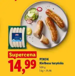 Lidl PIKOK Kiełbasa turyńska oferta
