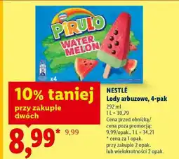 Lidl NESTLÉ Lody arbuzowe, 4-pak oferta