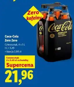 Lidl Coca-Cola Zero Zero oferta