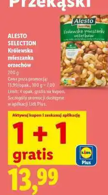 Lidl ALESTO SELECTION Królewska mieszanka orzechów oferta