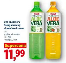 Lidl OKF FARMER’S Napój aloesowy z kawałkami aloesu oferta
