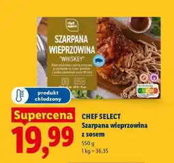 Lidl CHEF SELECT Szarpana wieprzowina z sosem oferta