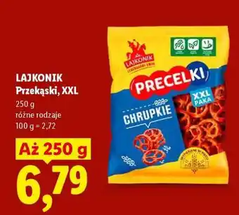 Lidl LAJKONIK Przekąski, XXL oferta