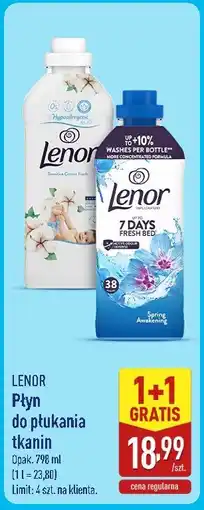 ALDI Lenor płyn do płukania oferta