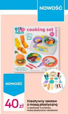 Pepco Kreatywny zestaw z masą plastyczną w zestawie kuchenka masa plastyczna i akcesoria oferta