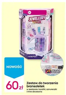 Pepco Zestaw do tworzenia bransoletek w zestawie koraliki sznureczki i inne akcesoria oferta