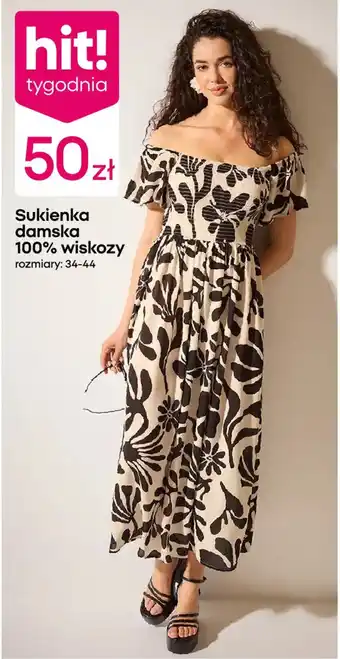 Sukienka damska 100% wiskozy
