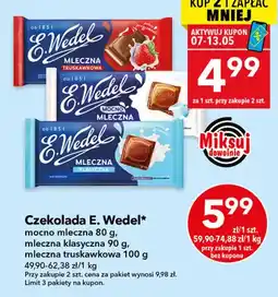 Lewiatan Czekolada E.Wedel mocno mleczna oferta
