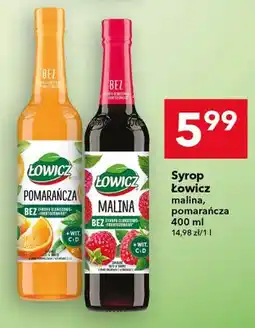 Lewiatan Syrop Łowicz malina oferta