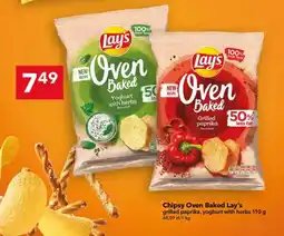 Lewiatan Chipsy Oven Baked Lay's yoghurt with herbs oferta