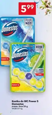 Lewiatan Kostka do WC Power 5 Domestos ocean oferta