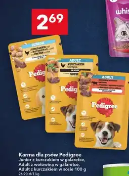 Lewiatan Karma dla psów Pedigree Adult z wołowiną w galaretce oferta