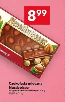 Lewiatan Czekolada mleczna Nussbeisser z całymi orzechami laskowymi oferta