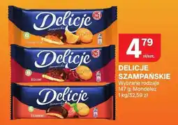 Chorten Ciastka Delicje Szampańskie Mondelez wybrane rodzaje oferta