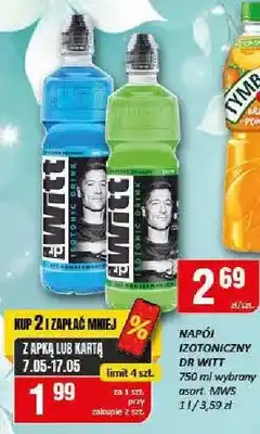 Chorten Napój izotoniczny Dr Witt 750ml wybrany asortyment MWS oferta