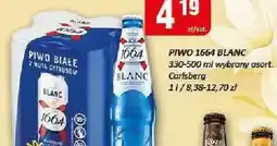 Chorten Piwo 1664 Blanc 330-500ml wybrany asortyment Carlsberg oferta